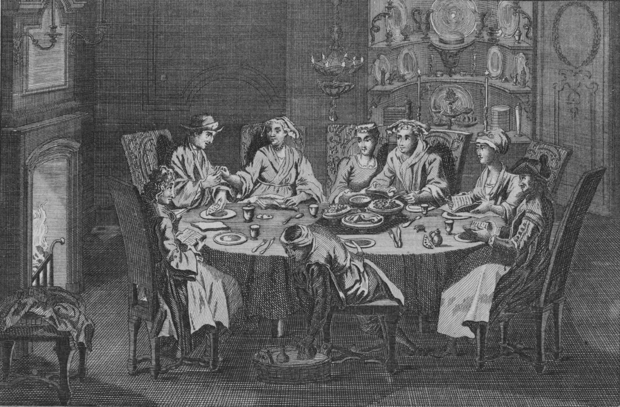 Portugalin juutalaisten pääsiäinen, 1730-luku. tekijältä Unbekannt