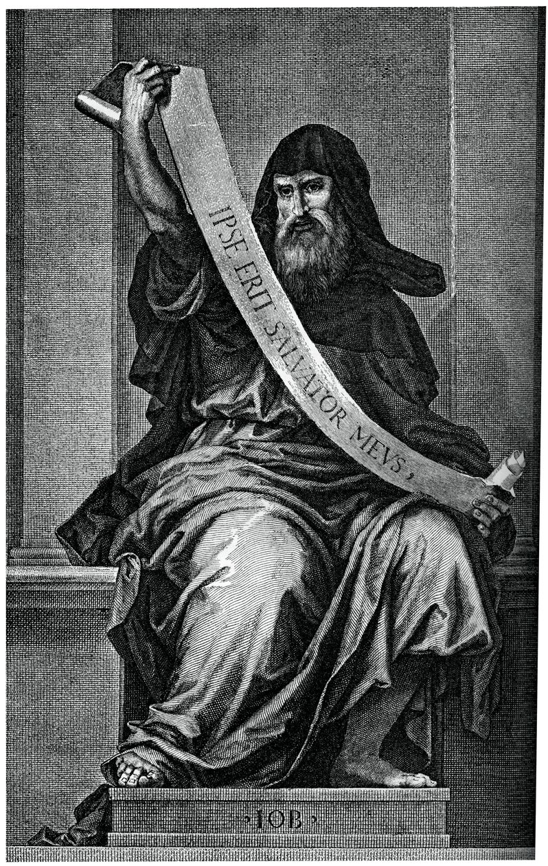 Patriarkka Job, 1400-luku, 1870 tekijältä Unbekannt