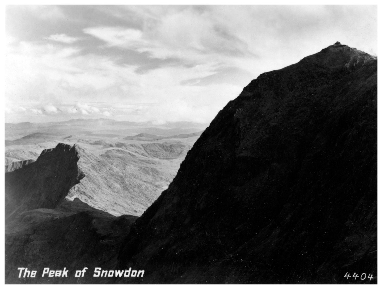 Snowdonin huippu, Wales tekijältä Unbekannt