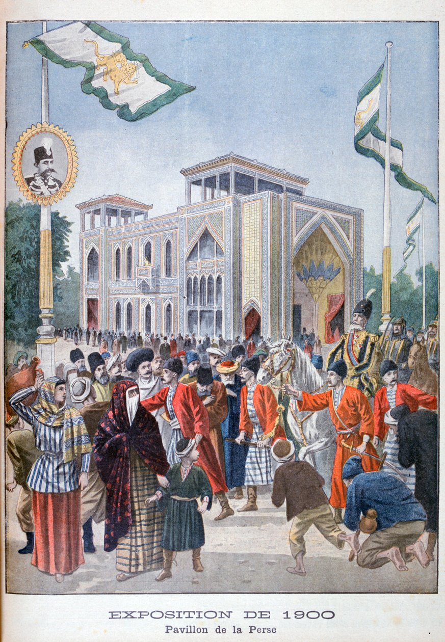 Persialainen paviljonki vuoden 1900 yleisnäyttelyssä, Pariisi, 1900 tekijältä Unbekannt