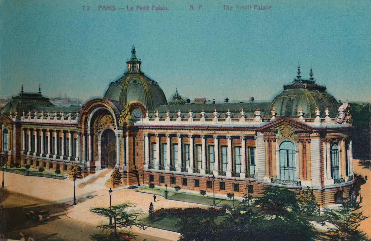 Petit Palais, Pariisi, 1920 tekijältä Unbekannt