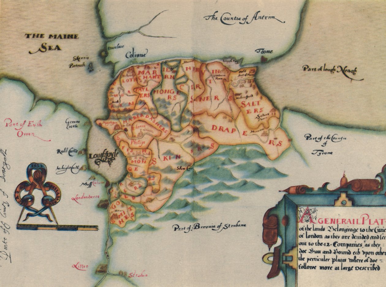 Ulsterin istutus, 1600-luku, 1948. tekijältä Unbekannt
