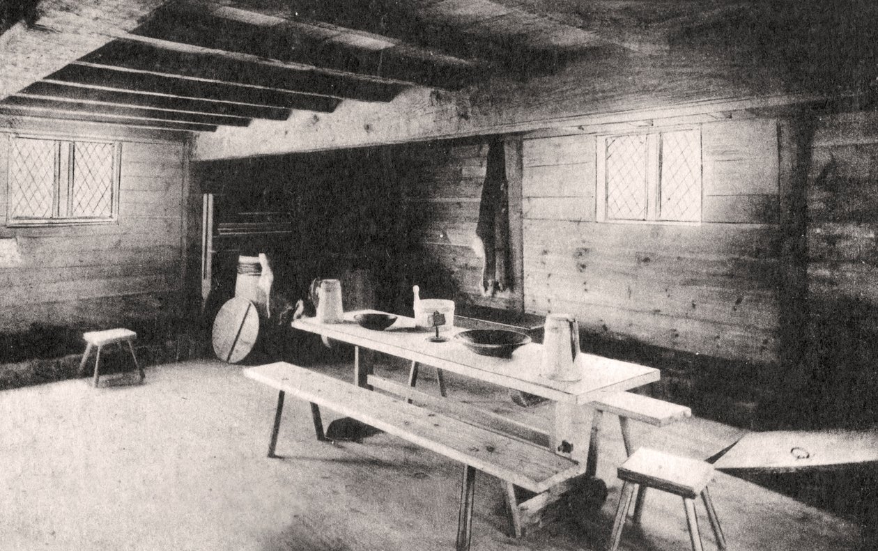 Plymouthin siirtokunnan ensimmäinen kauppapaikka, Bourne, Massachusetts, USA, 1900-luku tekijältä Unbekannt