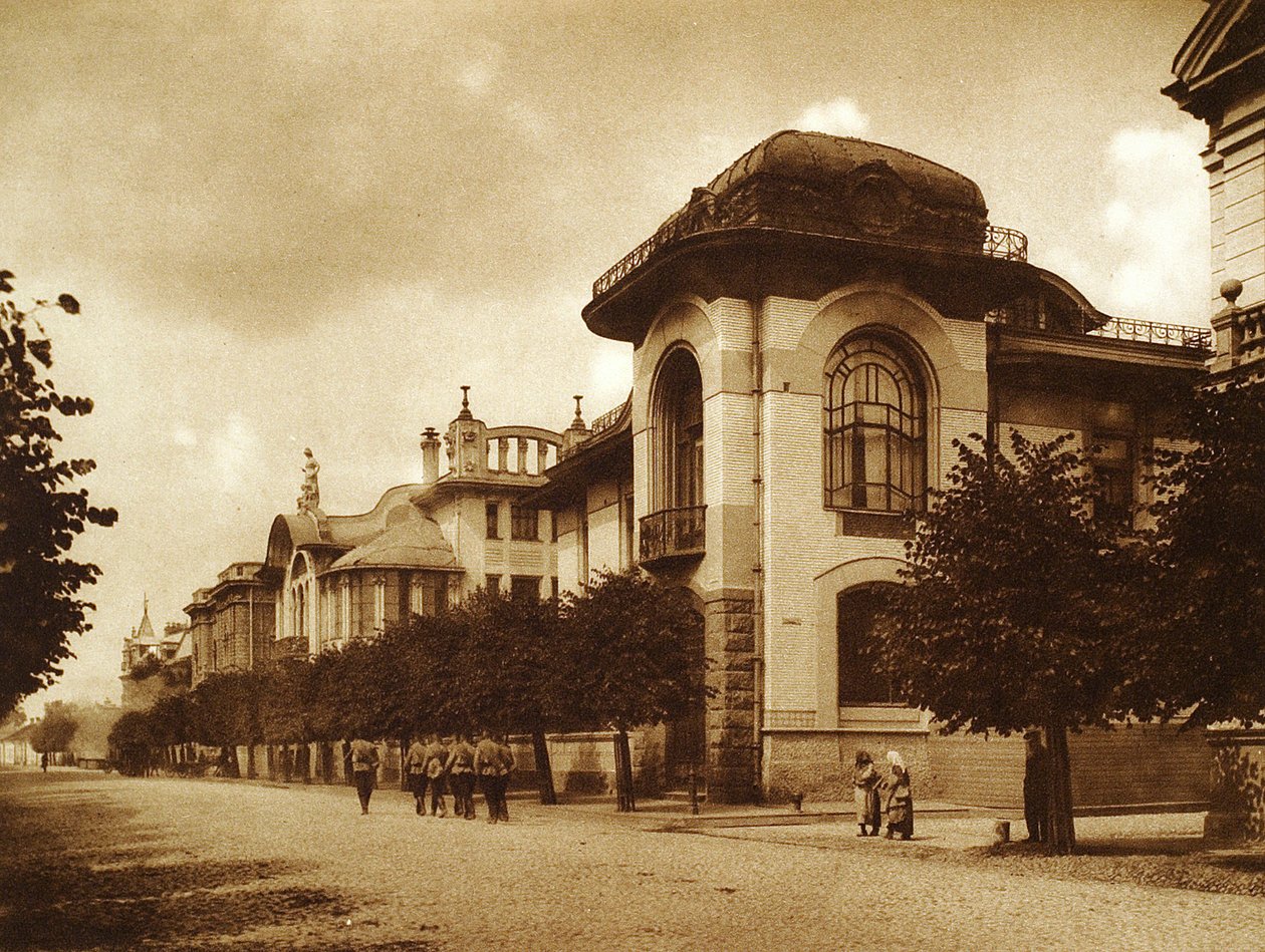 Ponizovsky- ja Mindovsky-talot Povarskaja-kadulla, Moskova, Venäjä, 1900-luku tekijältä Unbekannt