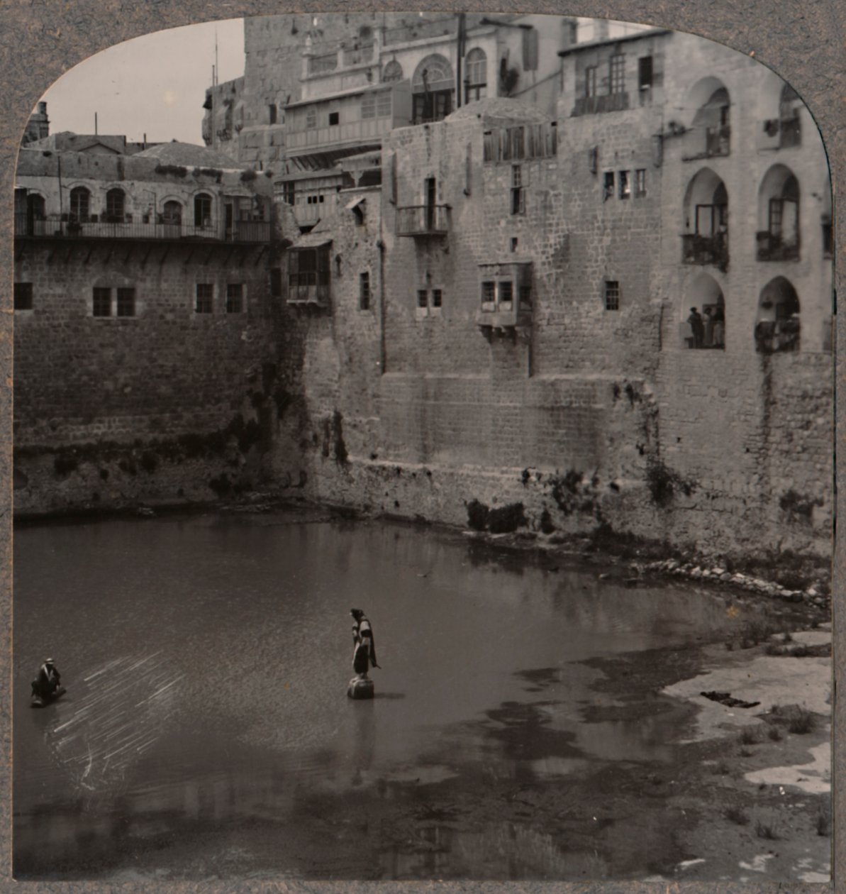 Hiskian allas, Jerusalem, 1900 tekijältä Unbekannt