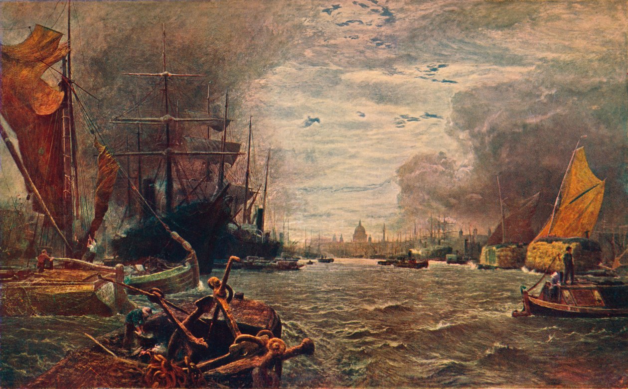 Lontoon allas, 1888 1906 tekijältä Unbekannt