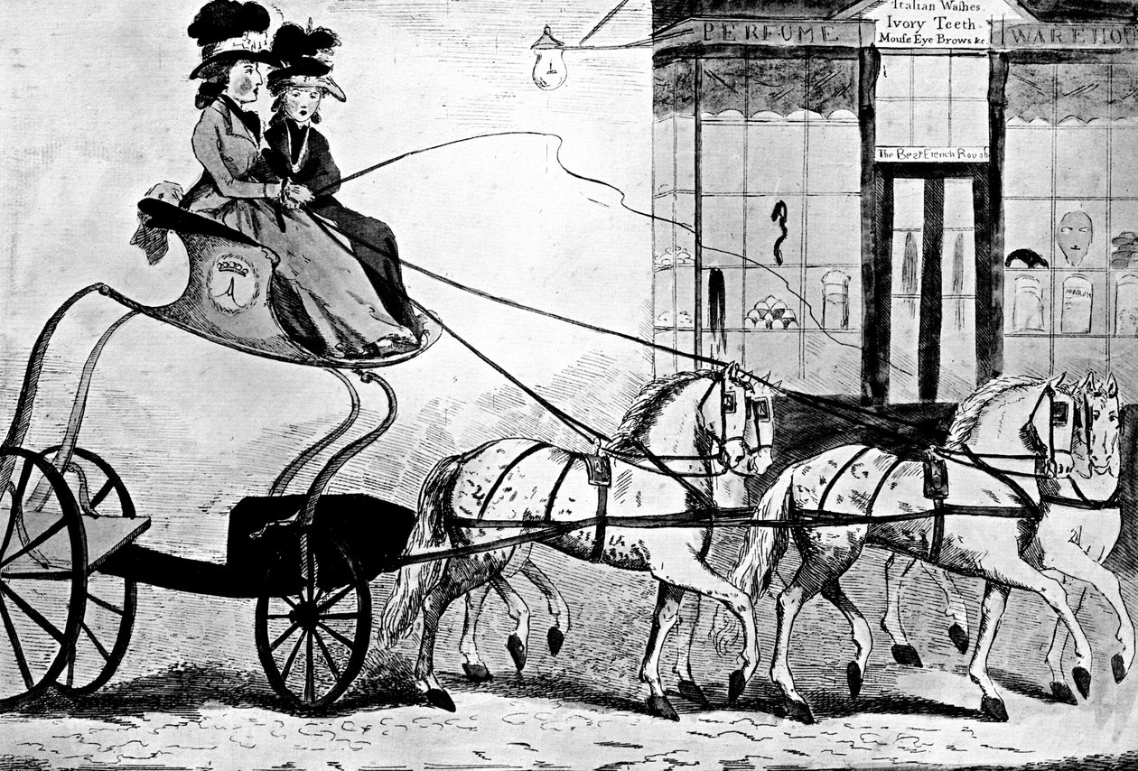 Portland Place, 1700-luku tekijältä Unbekannt