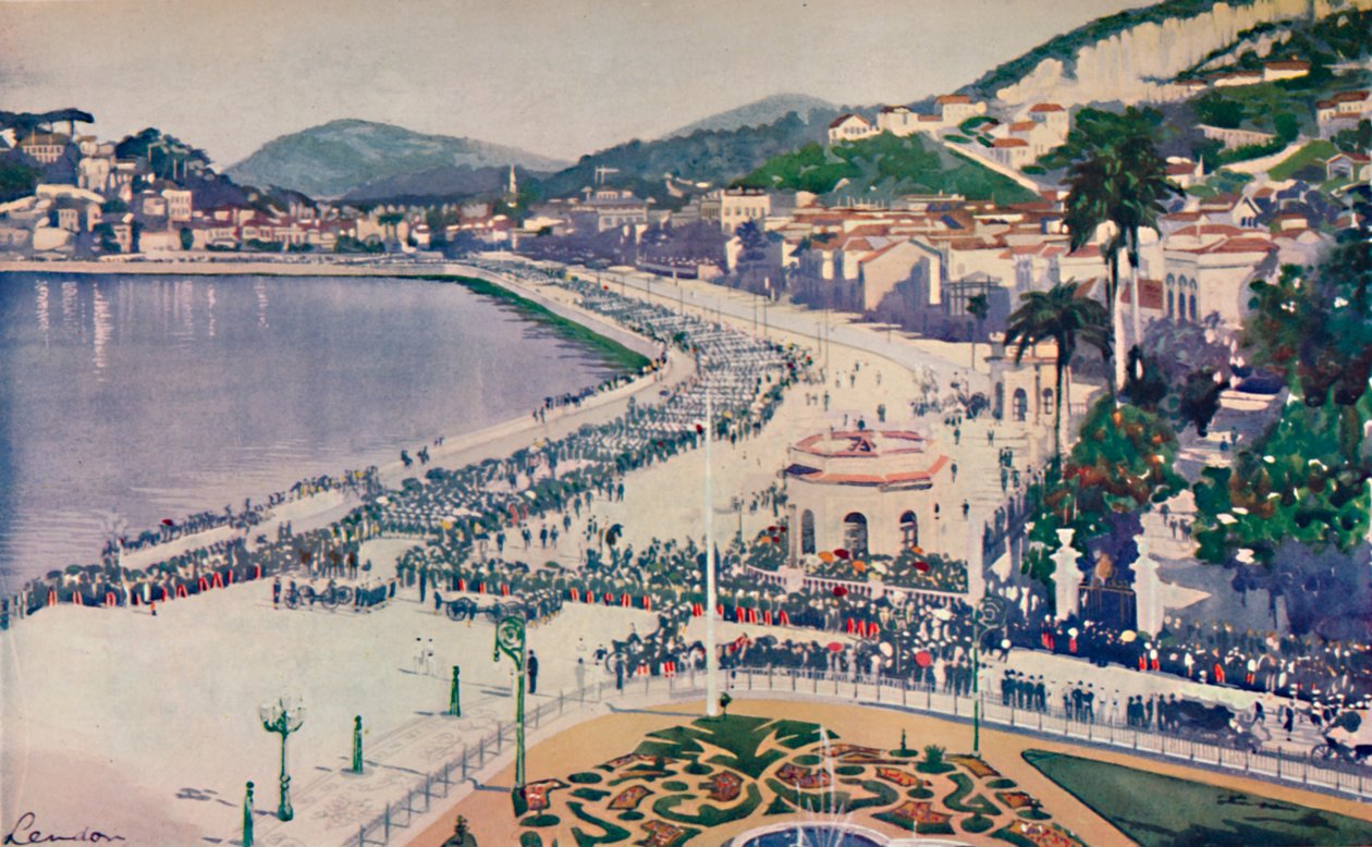 Praia da Lapa ja Praca da Gloria, 1914 tekijältä Unbekannt