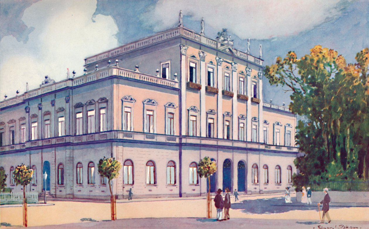 Liittopiirin prefektuuri. Praca da Republican koilliskulma, 1914 tekijältä Unbekannt