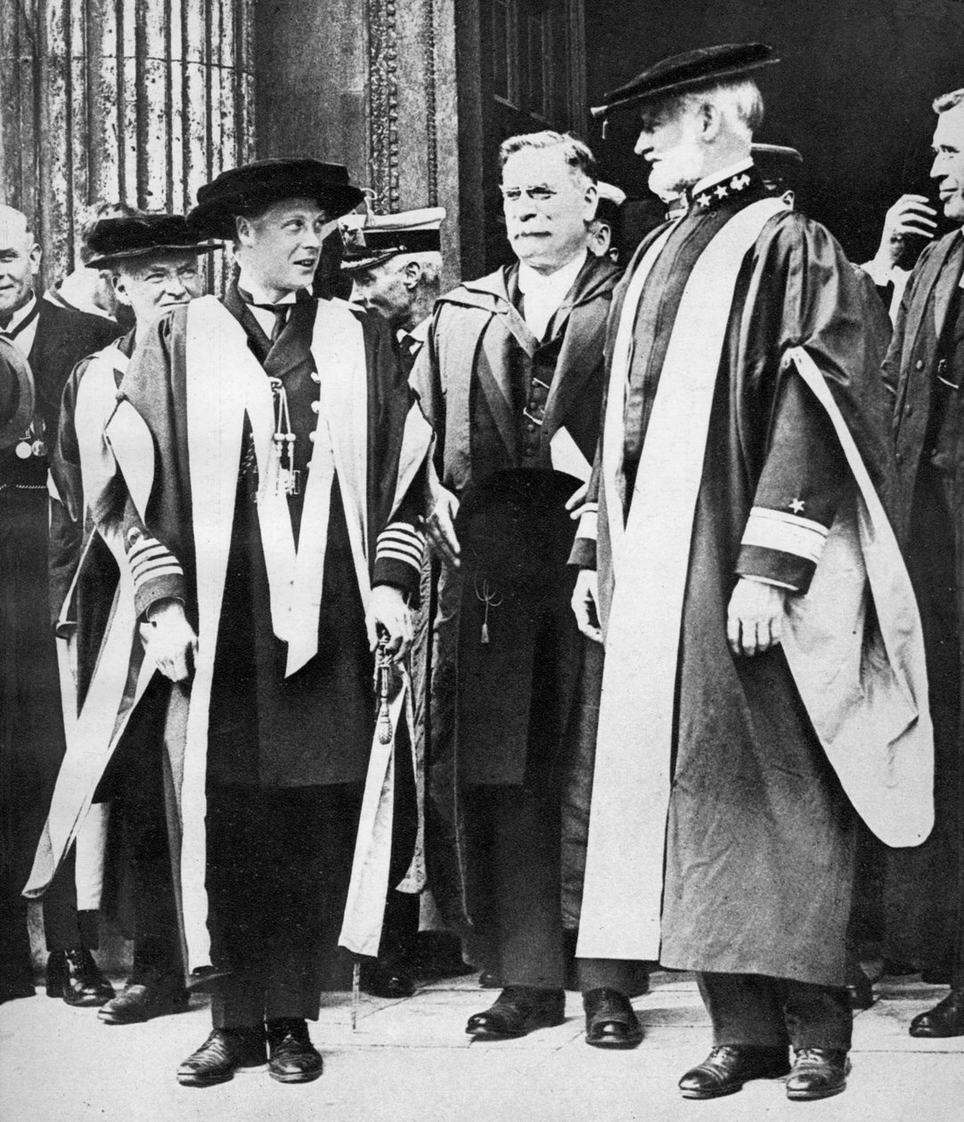 Walesin prinssi ja amiraali William Sims, Cambridge, 1921 tekijältä Unbekannt