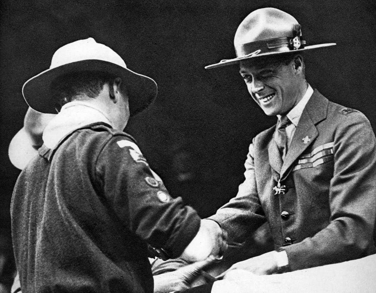 Walesin prinssi Walesin pääpartiolaisena, 1926 tekijältä Unbekannt