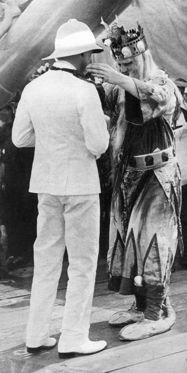 Kuningas Neptunuksen koristama Walesin prinssi, HMS Repulse, 1925 tekijältä Unbekannt