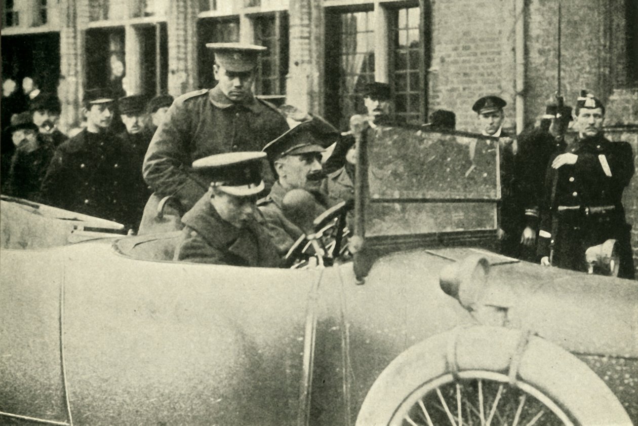 Walesin prinssi Flanderissa, ensimmäinen maailmansota, joulukuu 1914, 1920. tekijältä Unbekannt