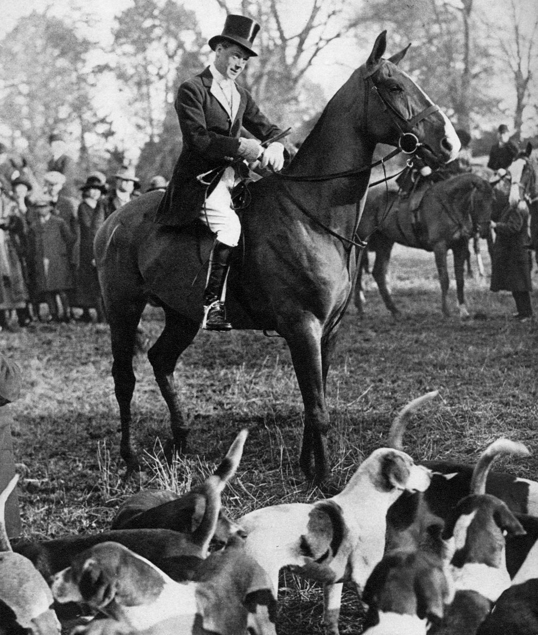 Walesin prinssi Beaufortin metsästyksen kanssa, 1923 tekijältä Unbekannt