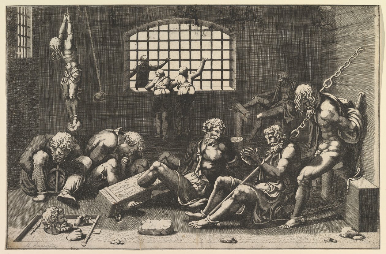 Vankila, 1550-1600. tekijältä Unbekannt