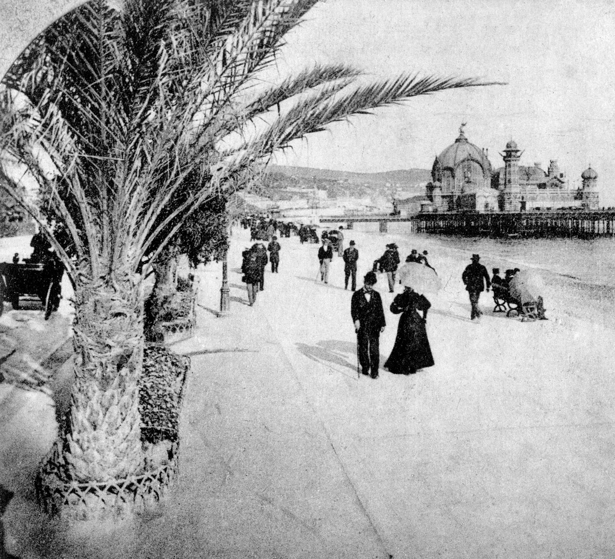 Promenade des Anglais, Nizza, Ranska, 1800-luvun loppu tekijältä Unbekannt
