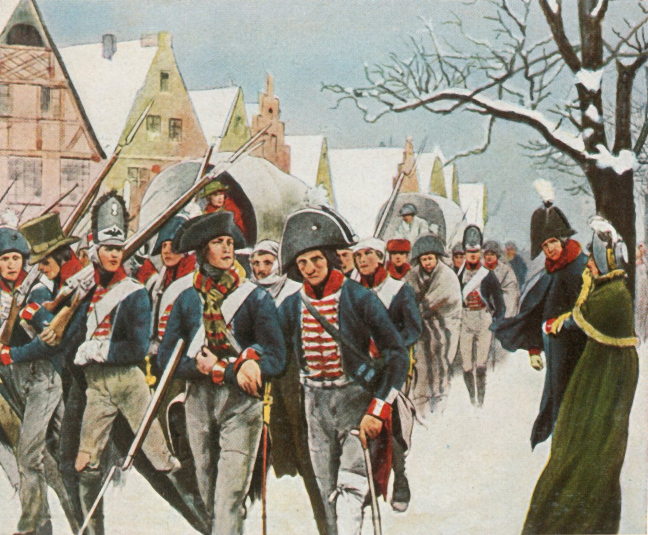 Preussin kuningas ja kuningatar Memelissä, 14. tammikuuta 1807, 1936. tekijältä Unbekannt