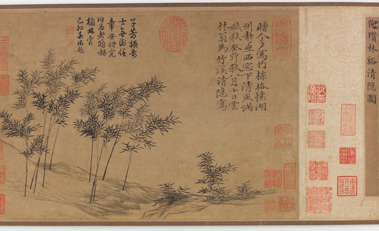 Bamboo Creekin puhdas erakko, Ming-dynastia, 1400-luku. tekijältä Unbekannt