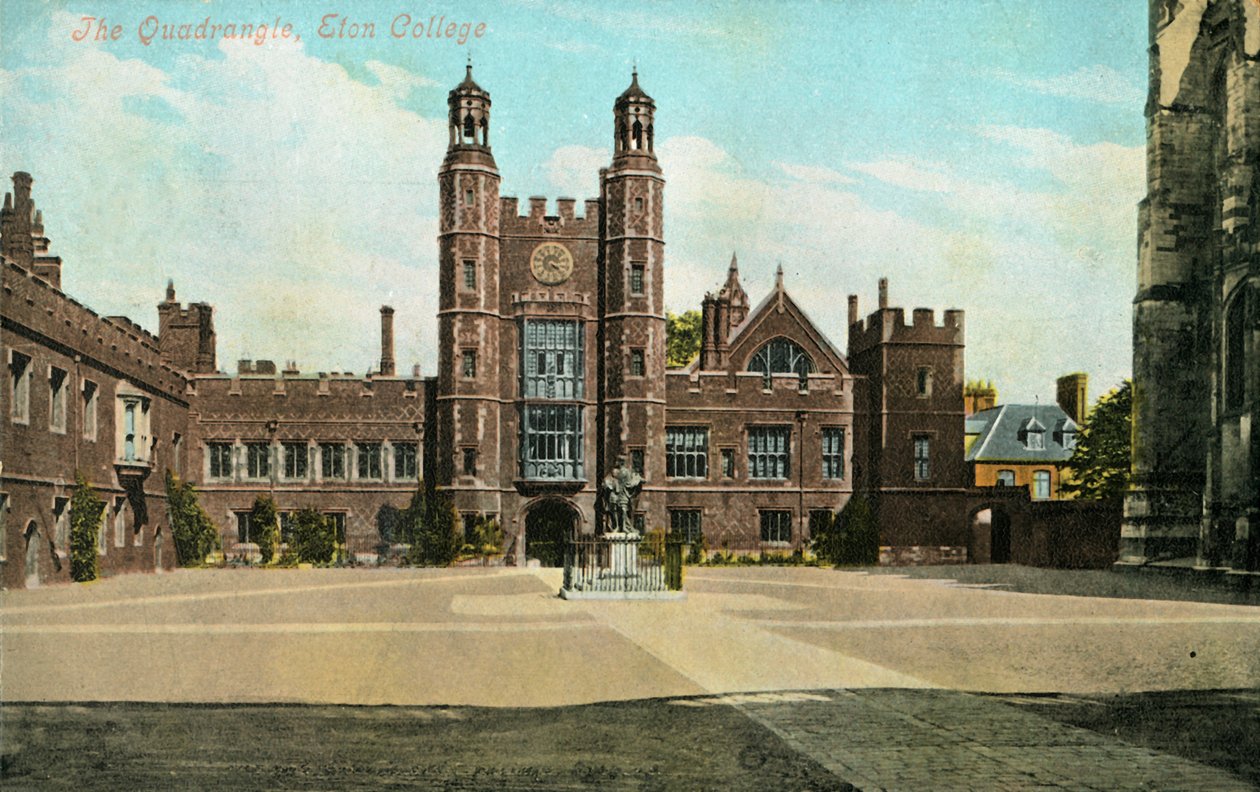 The Quadrangle, Eton College, 1905. tekijältä Unbekannt