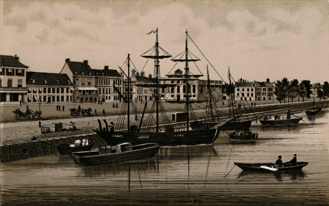 The Quay, c1880. tekijältä Unbekannt