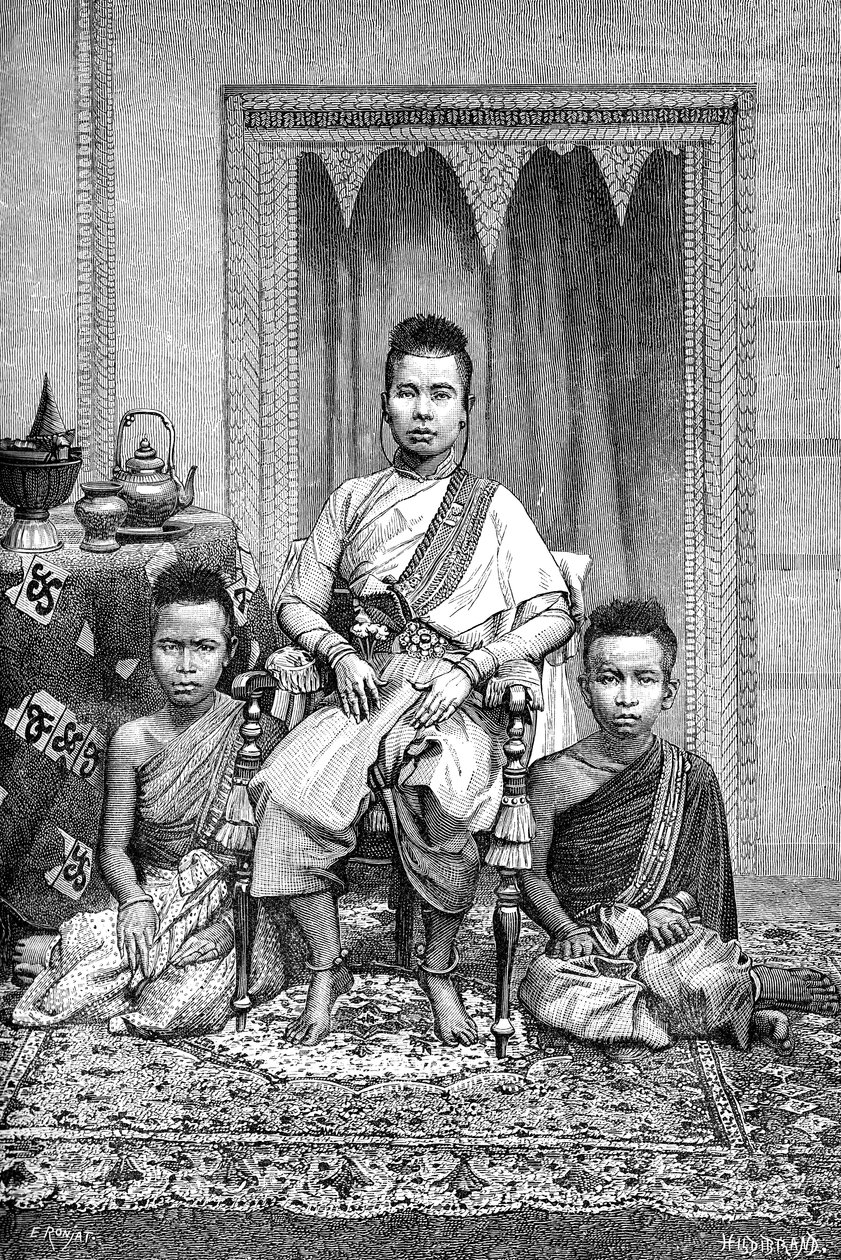 Kambodžan khmeerien kuningatar äiti, Kambodža, 1895 tekijältä Unbekannt