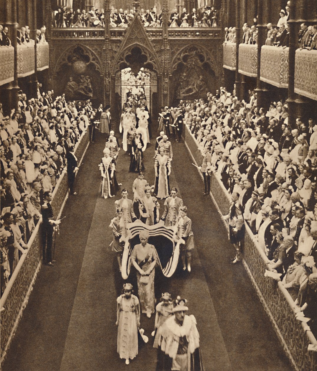 Queen Mothers Procession, 12. toukokuuta 1937 tekijältä Unbekannt