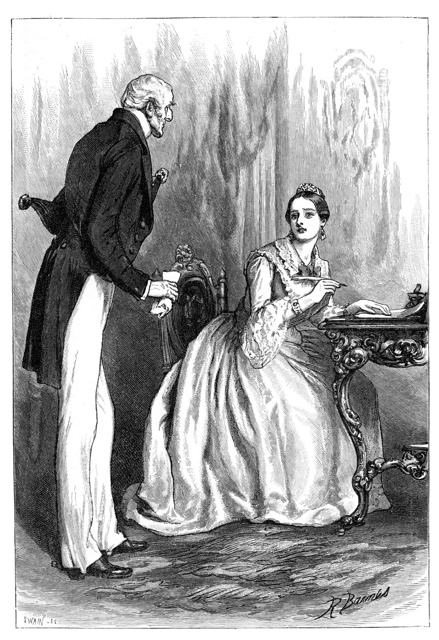 The Queen and the Deserters Death Warrant, 1850-luku, 1900 tekijältä Unbekannt