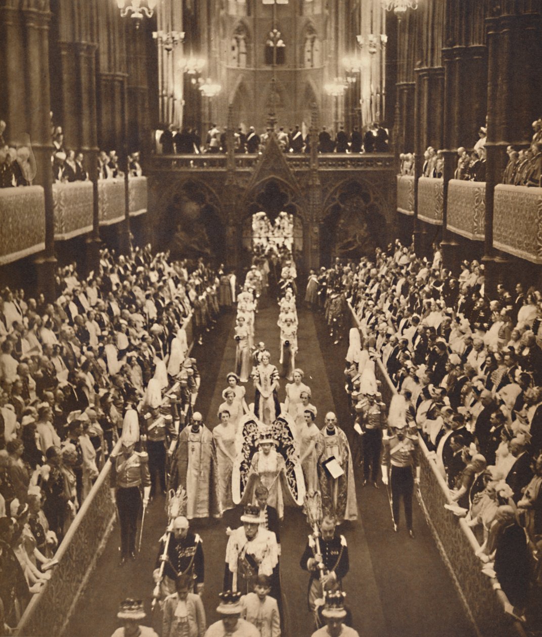 Queens Procession, 12. toukokuuta 1937 tekijältä Unbekannt