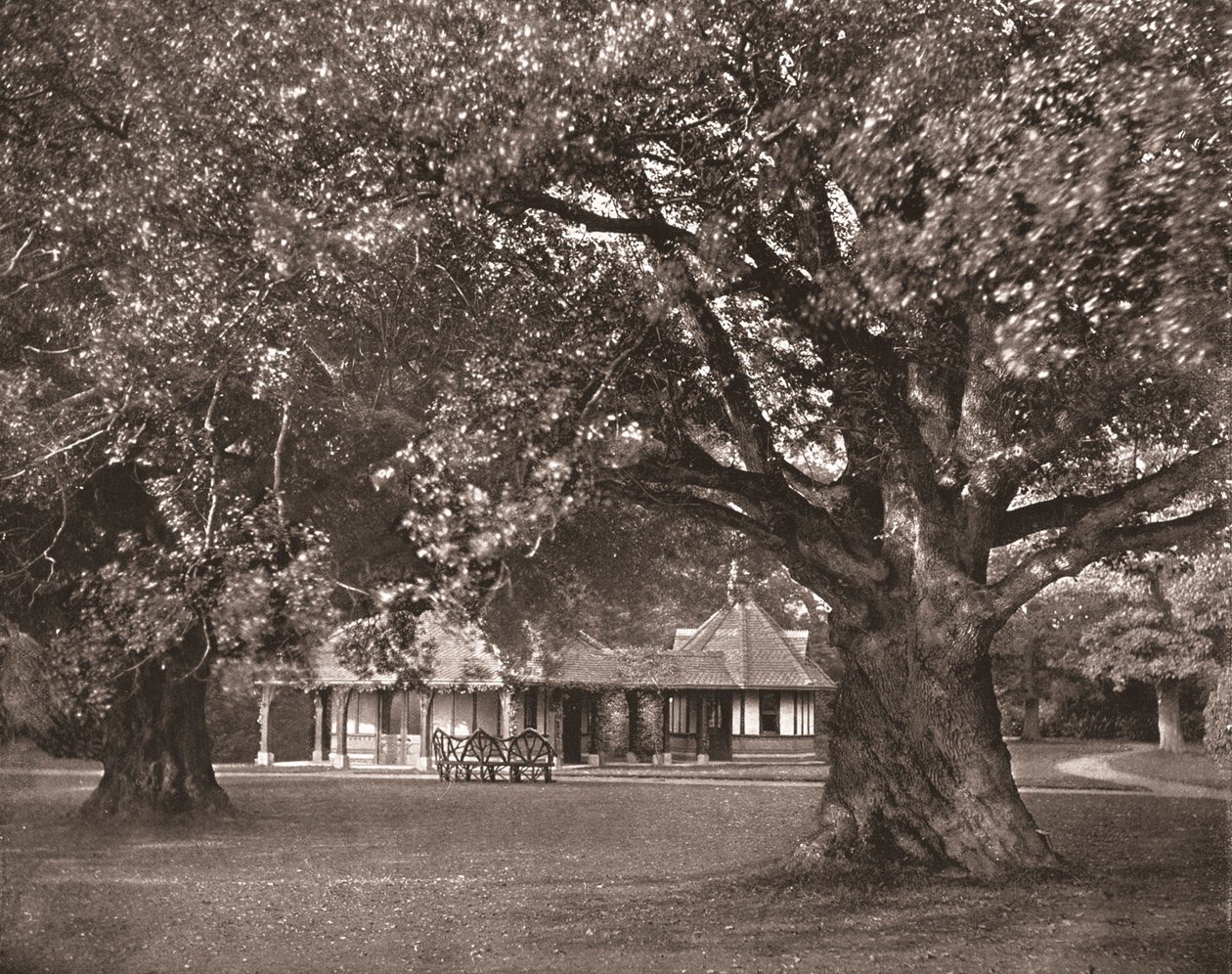 The Queens Tea-Room, Frogmore, Berkshire, 1894. tekijältä Unbekannt