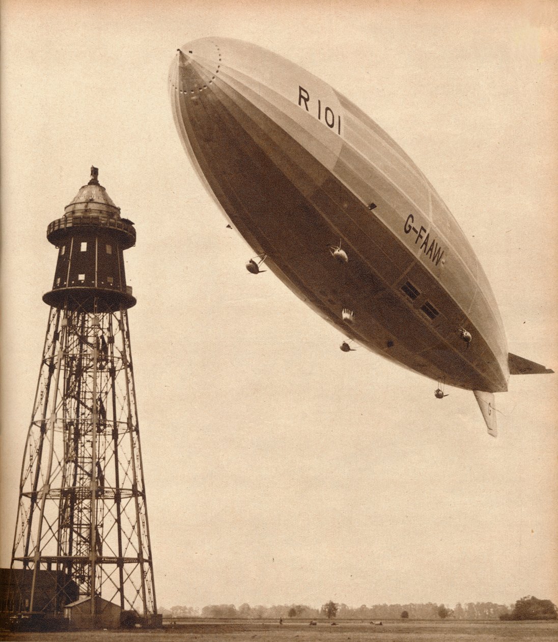 R101, 1930, 1938 tekijältä Unbekannt