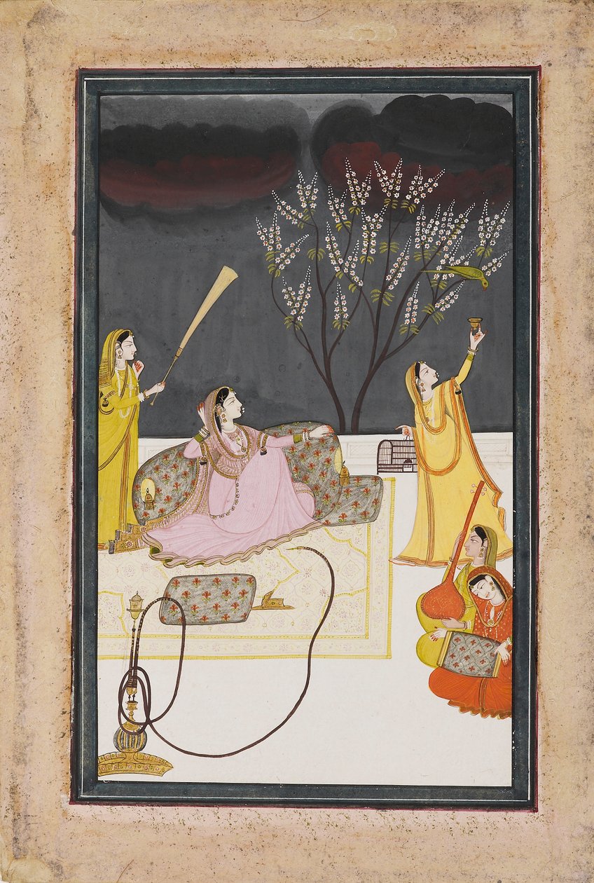 Ragini Dhansari Desi aa Raga Deepaka, 1820 tekijältä Unbekannt