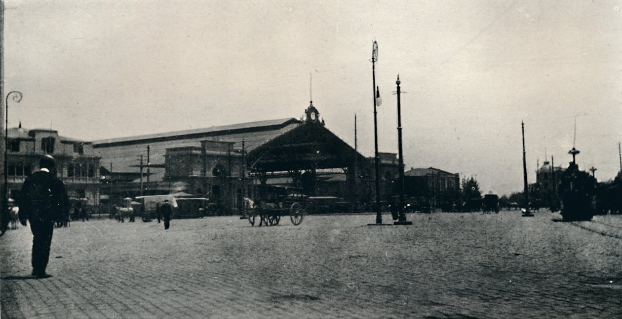 Rautatieasema, Santiago, 1911 tekijältä Unbekannt