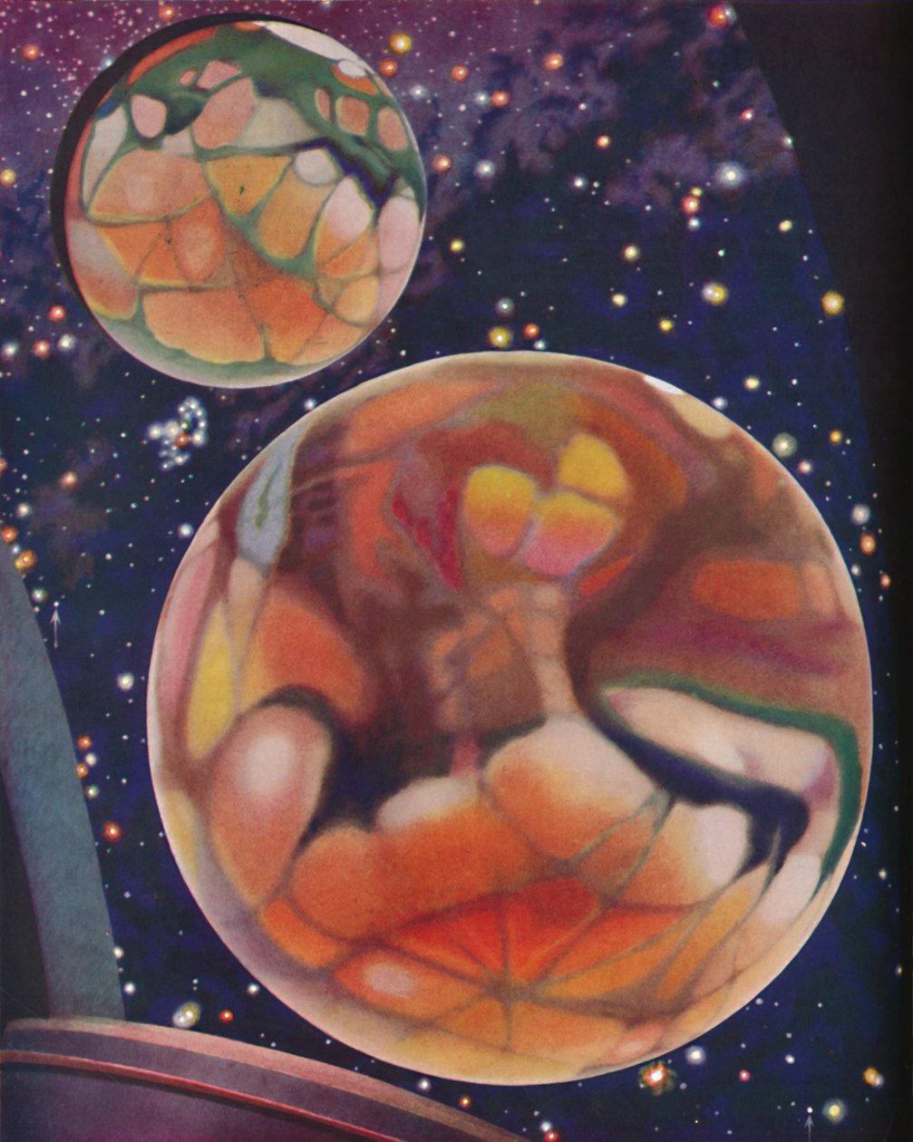 The Red Planet Studied Through The Modern Telescope, c1935 tekijältä Unbekannt