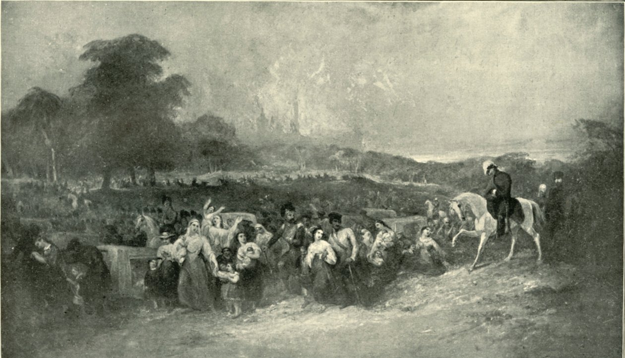 The Relief of Lucknow - Kärsivien johtaminen brittiläiselle leirille, 1901. tekijältä Unbekannt
