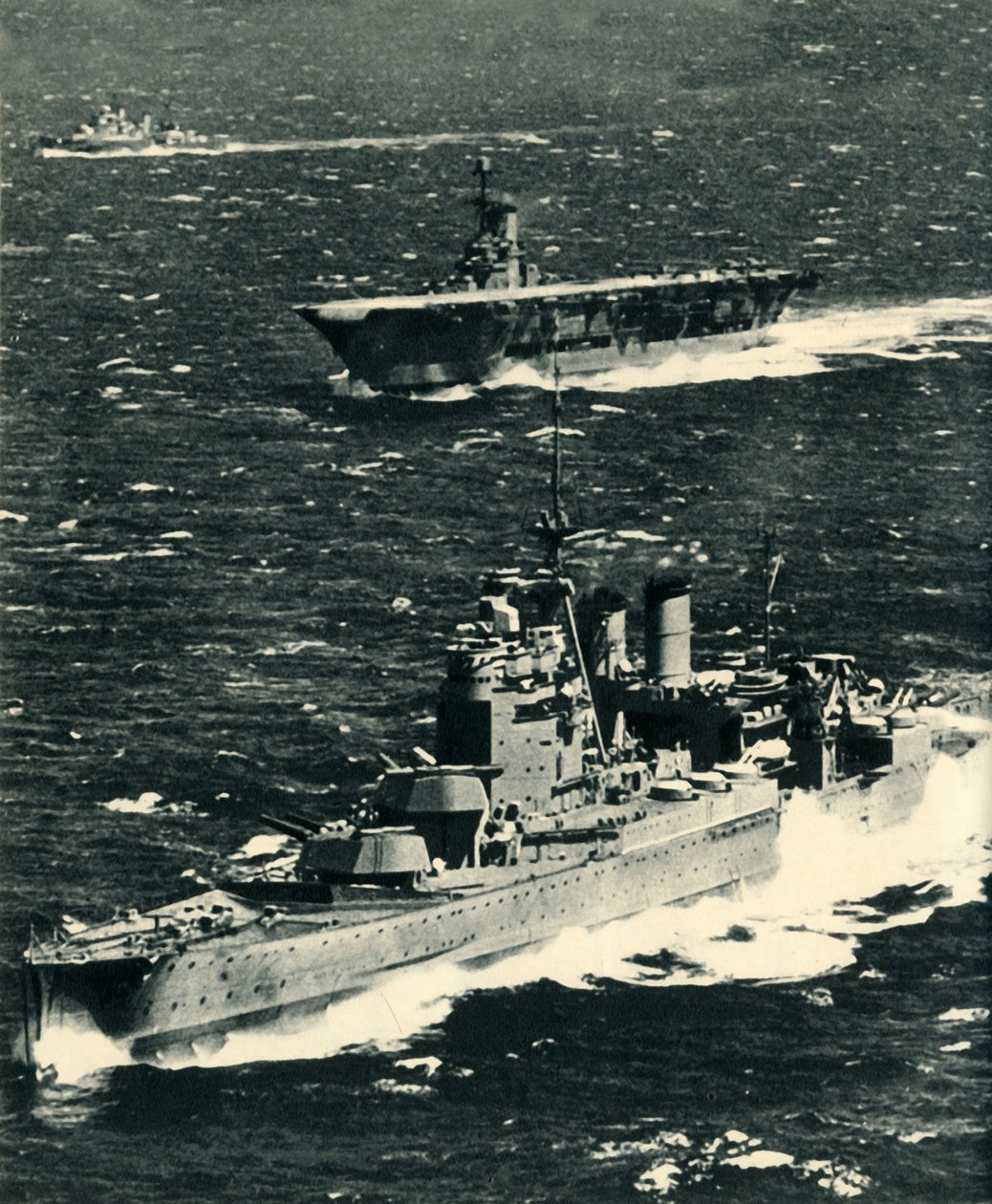 Maine, Ark Royal ja Sheffield, c1939-1941, 1942. tekijältä Unbekannt