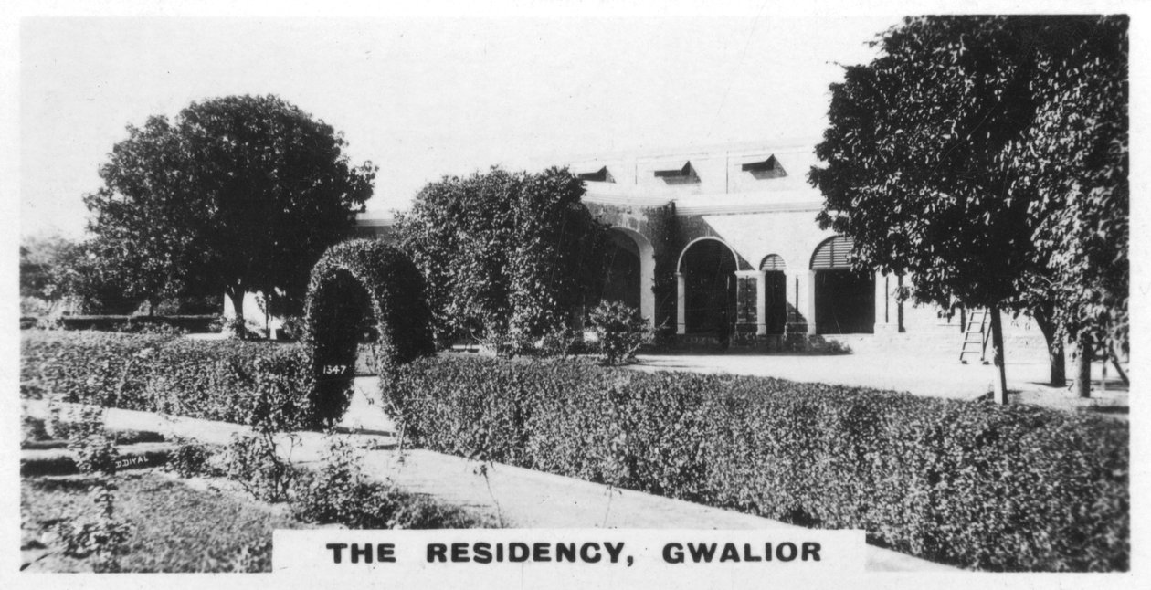 The Residency, Gwalior, Madhya Pradesh, Intia, 1925 tekijältä Unbekannt