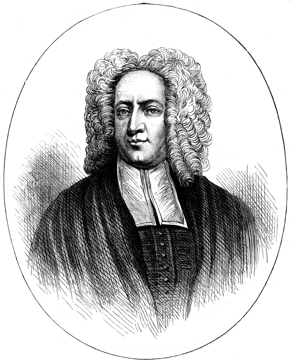 Reverend Cotton Mather, 1600-luvun loppu tai 1700-luvun alku vuodelta 1880 tekijältä Unbekannt