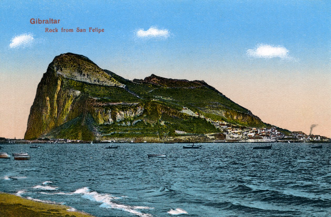 Gibraltarin kallio, 1945 tekijältä Unbekannt