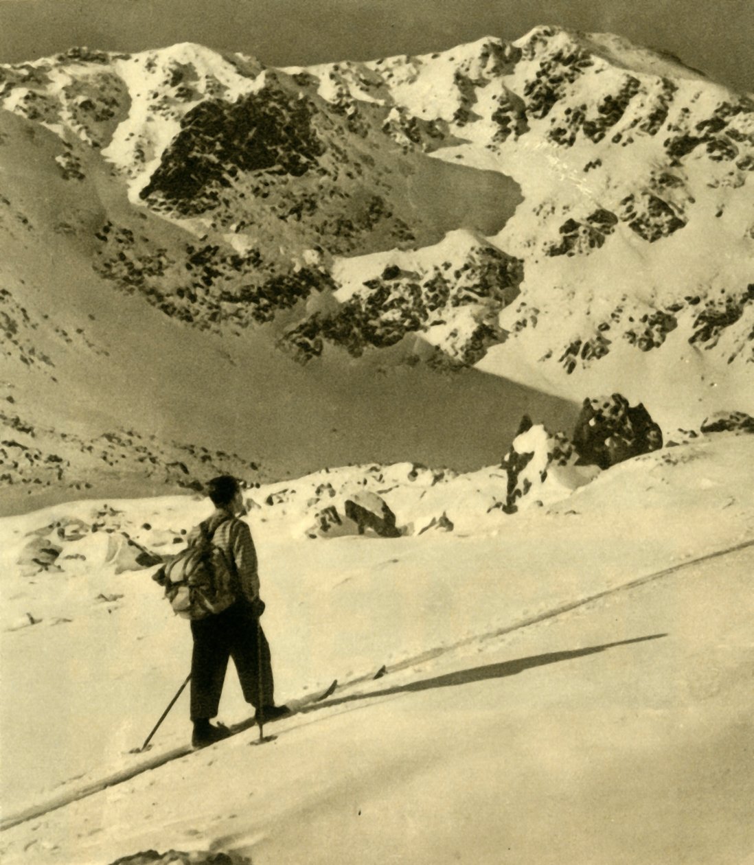 Rottenmann ja Wölz Tauern, Steiermark, Itävalta, 1935. tekijältä Unbekannt