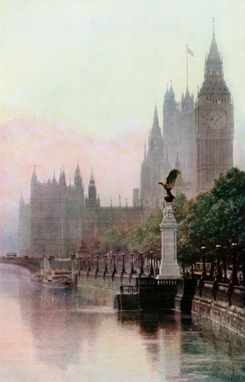Royal Air Force Memorial, Embankment, Lontoo, 1930-luku tekijältä Unbekannt