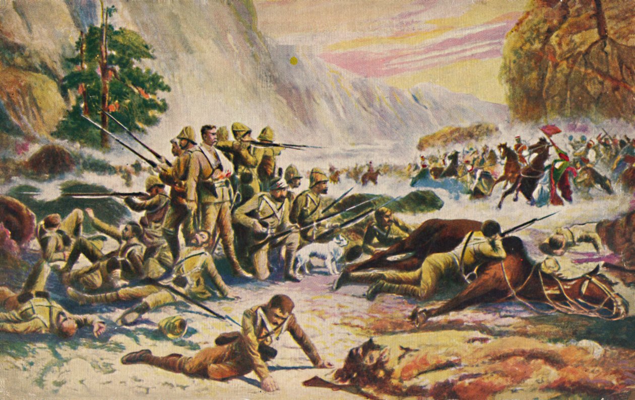 Kuninkaallinen Berkshiren rykmentti. Sankarillinen asema Maiwandissa, 1880, 1939 tekijältä Unbekannt