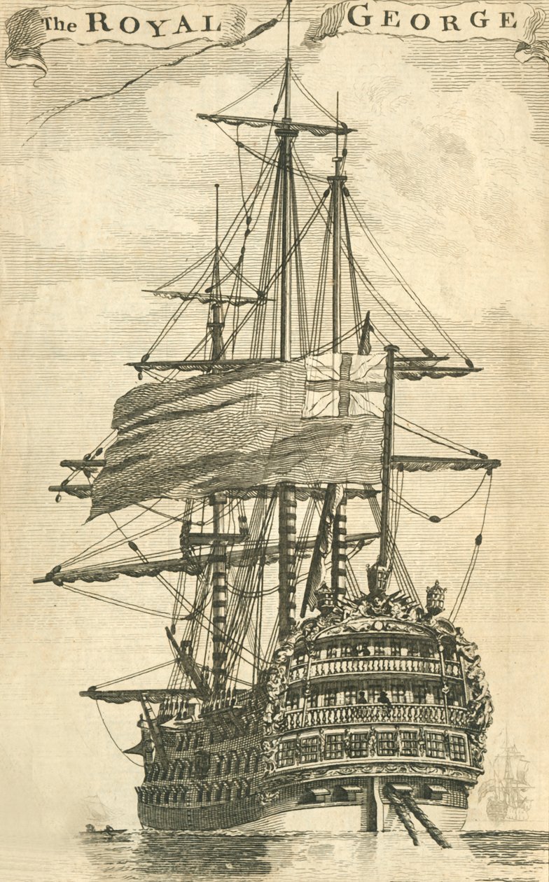 Royal George, 1756. tekijältä Unbekannt
