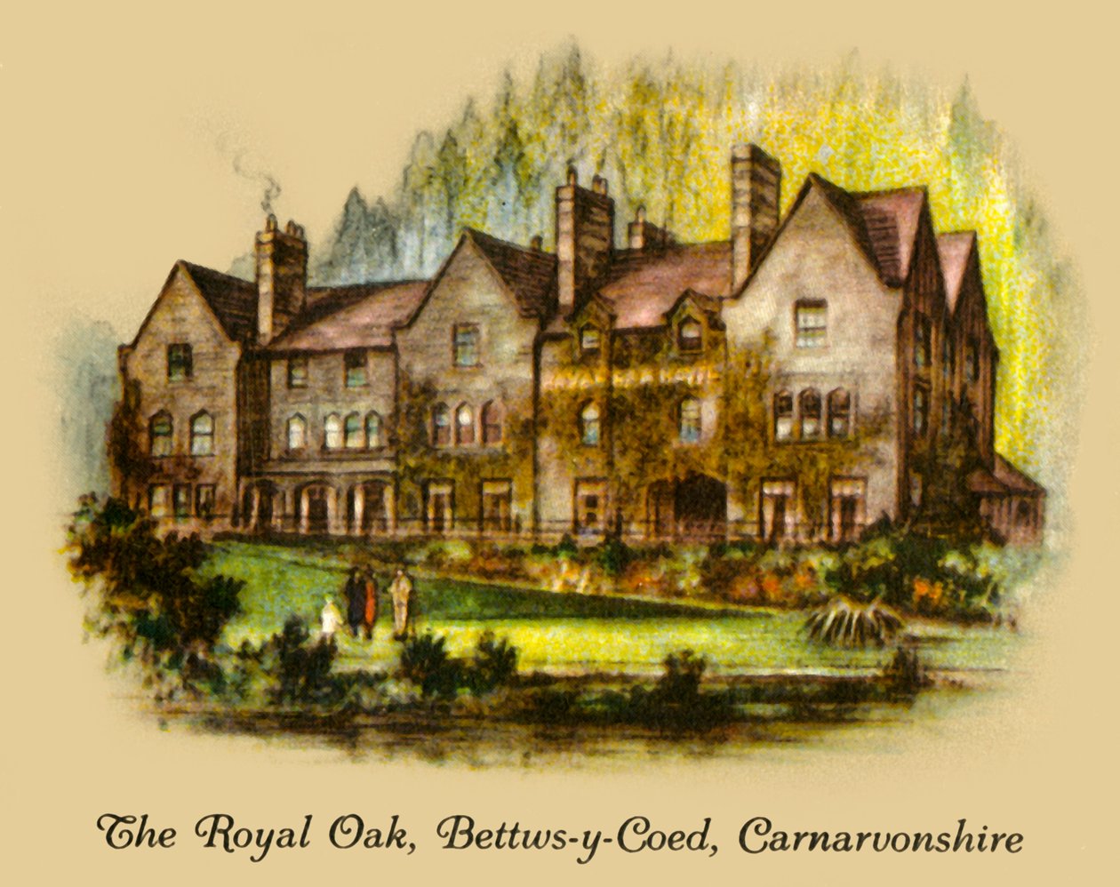 Royal Oak, Bettws-y-Coed, Carnavonshire, 1936. tekijältä Unbekannt