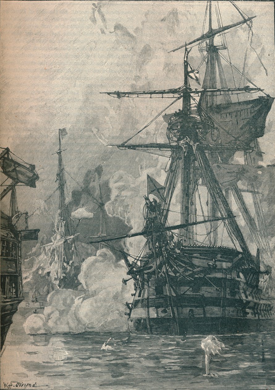 Venäjän hyökkäys Sinopiin, Turkkiin, 1853 1906 tekijältä Unbekannt