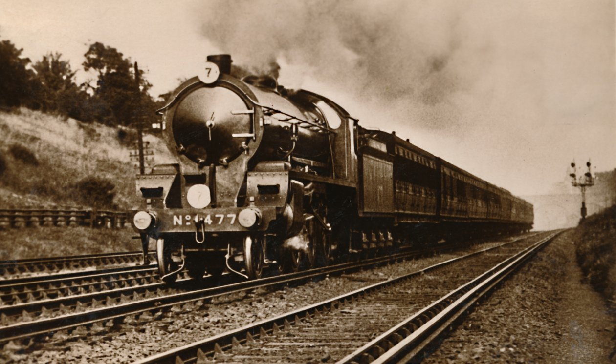 S.R. West of England Express Earlsfieldin ohi, 1900-luvun alku. tekijältä Unbekannt