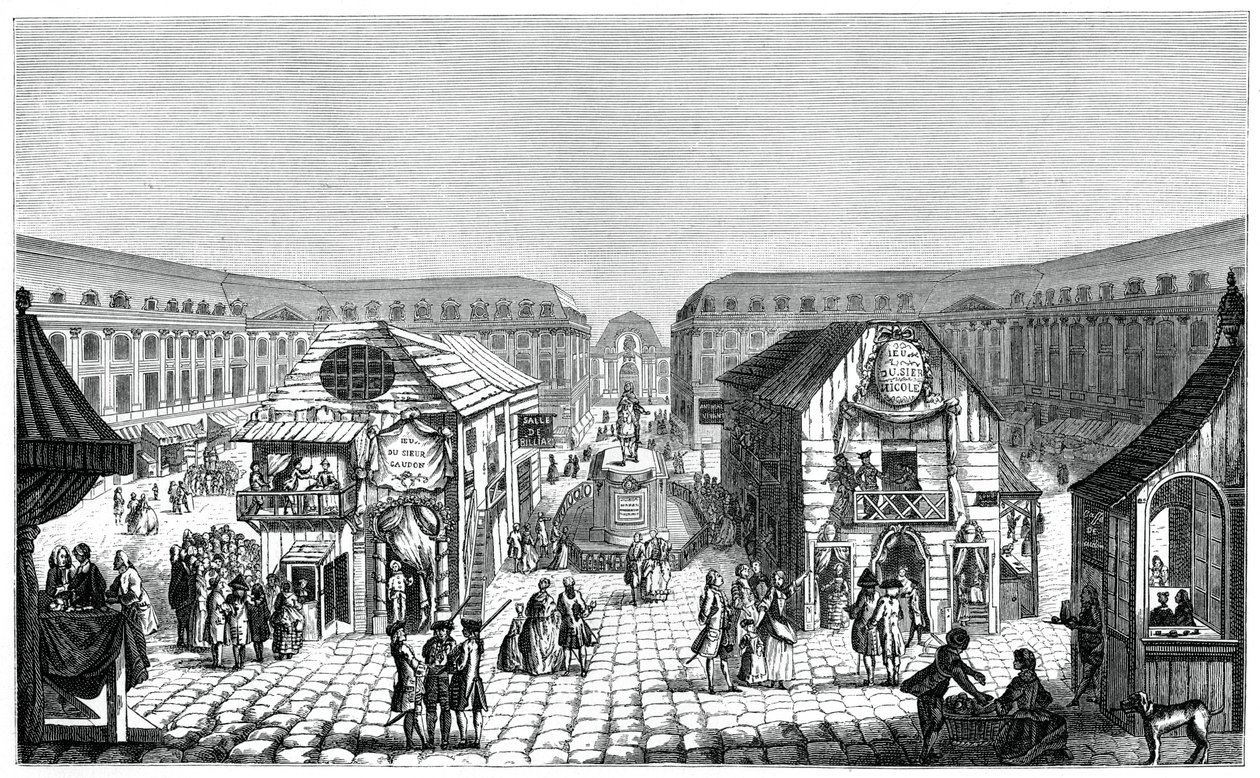 Saint Ovide -messut, 1885 tekijältä Unbekannt