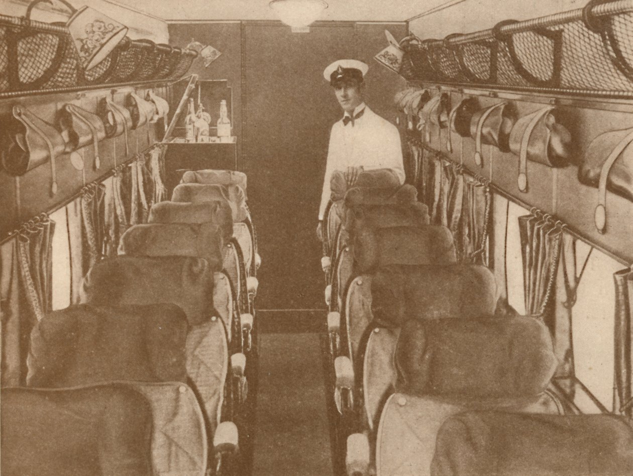 Lontoon ja Pariisin välisen lentokoneen sedan, 1927 tekijältä Unbekannt
