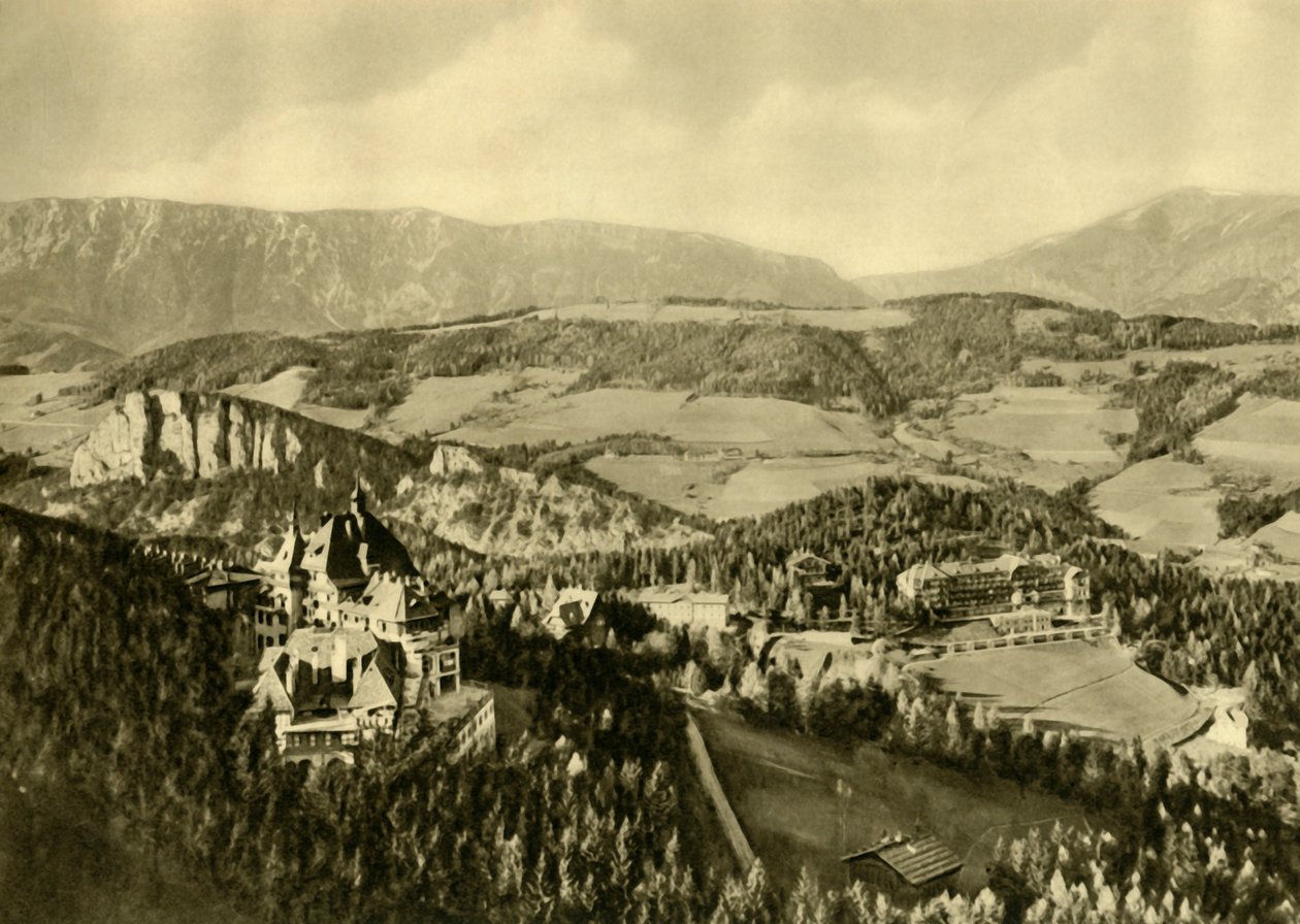 Schneeberg ja Rax-vuoristo, Semmering, Ala-Itävalta, 1935. tekijältä Unbekannt