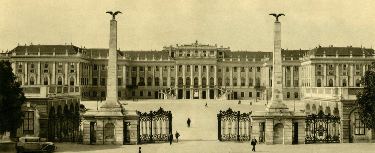 Schönbrunnin palatsi, Wien, Itävalta, 1935. tekijältä Unbekannt
