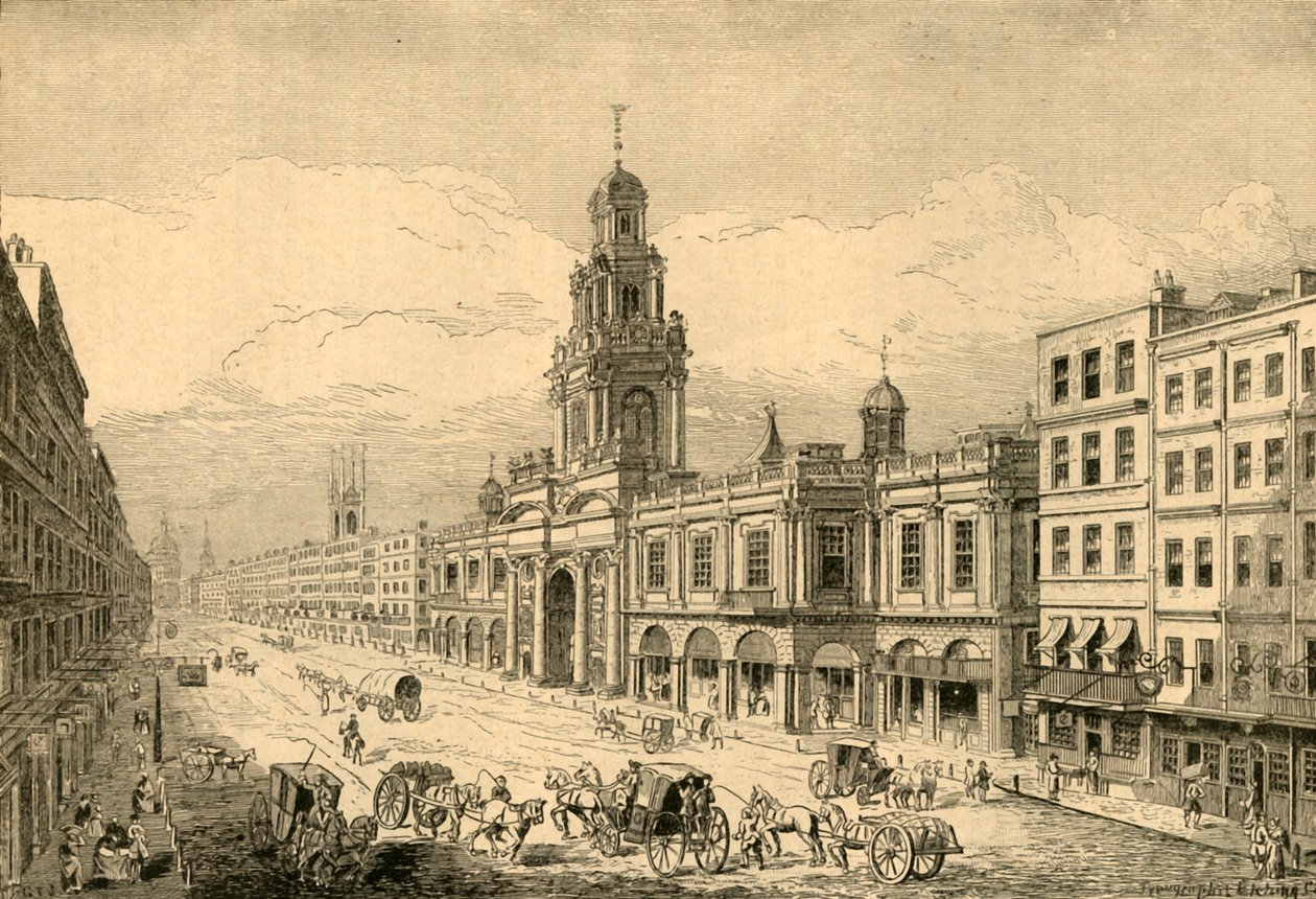 Toinen kuninkaallinen pörssi, Cornhill, 1897. tekijältä Unbekannt